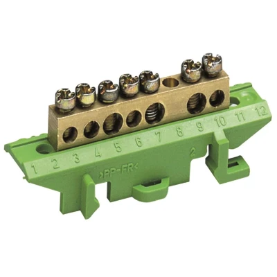 Bild av Hager Brass terminal 49 mm with socket earth
