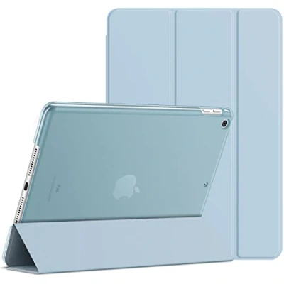 Bild av JETech Fodral för iPad (9,7 Tum, 2018/2017 Modell, 6:e/5:e Generationen), Tablett Case med Automatisk Väckning/Sömn (Ljusblå)