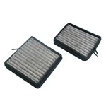 Bild av ALCO FILTER MS 6492C Filtre d&#039;habitacle à charbon actif 200,0 193,0 39,0 MERCEDES BENZ: Classe C Berline, CLK Coupe, Coupe