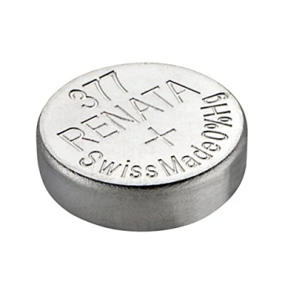 Bild av Renata Klockbatteri tillverkad i Schweiz 377 eller SR626SW AG4 1,5 V (1 x SR 626 SW)
