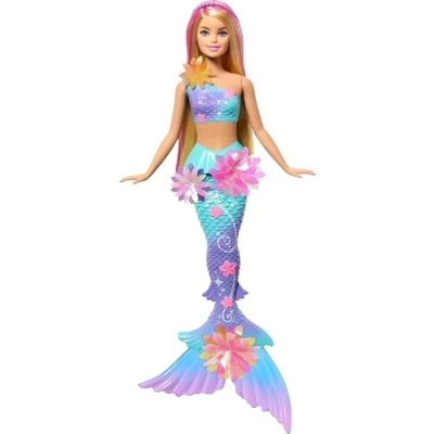 Bild av Barbie Blomstermagi Vit sjöjungfru