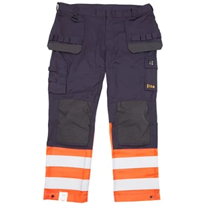 Bild av BYXA 1489 1513 MULTINORM INHER MARINBLÅ/VARSELORANGE C60 Beijerbygg Byggmaterial
