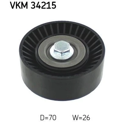 Bild av SKF VKM 34215 Galet Enrouleur FORD: FOCUS 3 Turnier, FIESTA 6, 3, VOLVO: V40 3/5 portes, V70