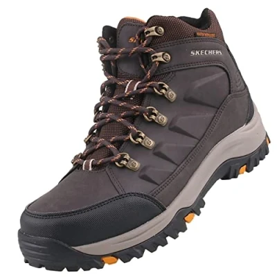 Bild av Skechers Herr 204642 Choc Sneaker, Choklad syntetisk, 41.5 EU