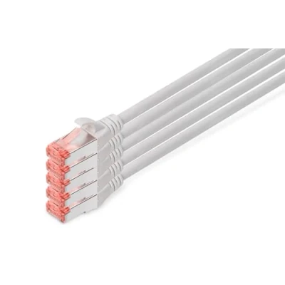 Bild av DIGITUS Professional patch cable 10 m grey Grå meter