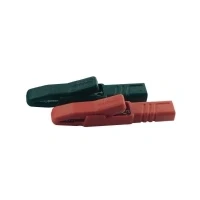 Bild av SKS Hirschmann AK 2 S Set Crocodile Leg Connector 4 mm CAT I Black, Red