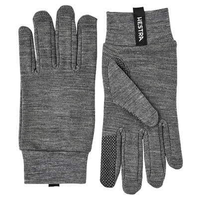 Bild av Hestra Merino Touch Point Liners grå handske storlek 8 2020 handskar