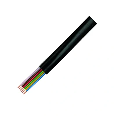 Bild av LogiLink CM06 telefonkabel, 6 ledare, platt, 100 m längd, svart