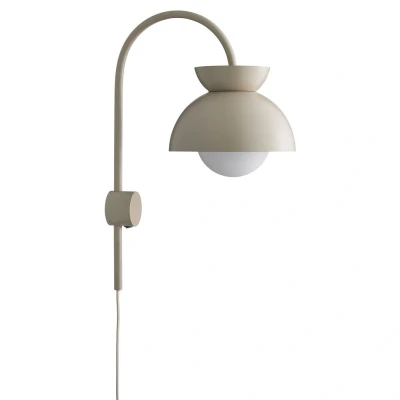 Bild av FRANDSEN Butterfly vägglampa, brungrå