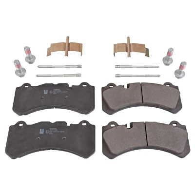 Bild av BLUE PRINT ADF124233 Jeu de plaquettes frein Essieu avant préparé pour indicateur d&#039;usure avec monture VOLVO: V60 I, S60 II