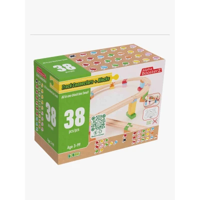 Bild av Alpha BoosterZ Track Connectors All In One Block Box Small Byggset 38 Delar