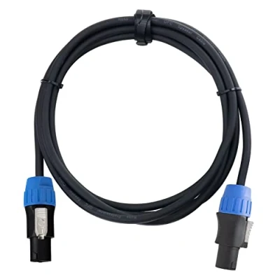 Bild av Pronomic pro line BOXSP1 2.5 högtalarkabel 2 x 1,5 mm² Professionell boxkabel för DJ &amp; PA Längd: 2,5 m Anslutning: polig speakon kompatibel spännhylsa, dragavlastning svart