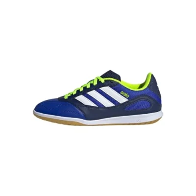 Bild av adidas Performance Super SALA III Unisex Fotbollsskor inomhusskor för barn, Storlek: 35.5, Lucid blue/white/lucid lemon Textil