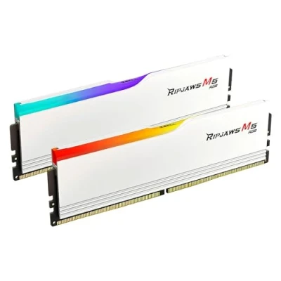 Bild av G.Skill Ripjaws M5 RGB DDR5 6000 48GB CL30 Dual Channel (2 pcs) Intel XMP Vit med