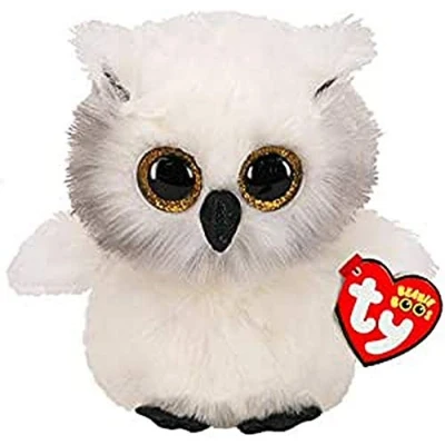 Bild av TY Beanie Buddy Uggla Austin 24 CM