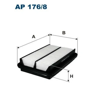 Bild av Luftfilter FILTRON AP 176/8