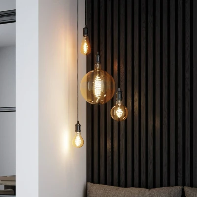 Bild av Nordlux LED glob E27 G95 4,7W 2 200 K smart 380lm bärnsten