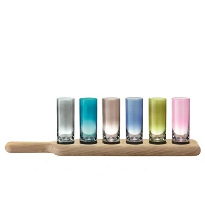 Bild av LSA International PX03 paddelvodka set &amp; ekpaddel L 40 cm blandade färger *