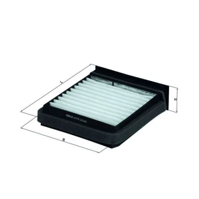 Bild av MAHLE ORIGINAL LA 376 Filtre d&#039;habitacle à particules 200,0 176 51,0 VOLVO: V40 Break, S40 I, MITSUBISHI: Space Star, Carisma 5 portes