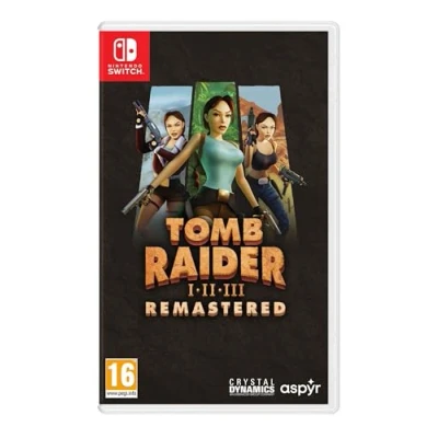 Bild av Just For Games videospel för Switch Tomb Raider I III Remastered Starring Lara Croft, EAN märke: 5056635609601