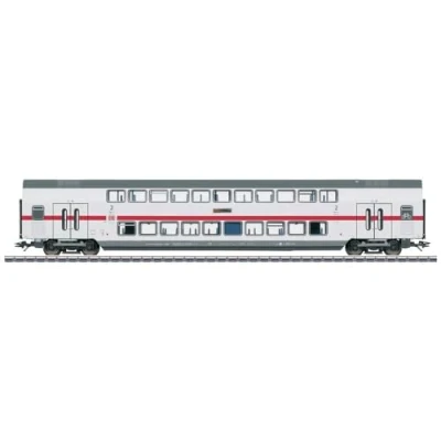 Bild av Märklin IC2 Type DBpza 682.2 Bi Level Intermediate Car, 2nd Class, HO (1:87), 15 År, Ljusgrå, 1 styck