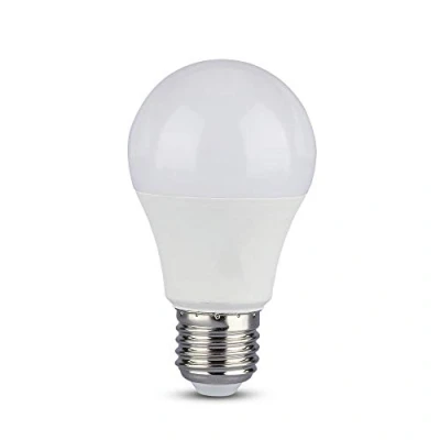 Bild av V TAC VT 2011 9W A60 Plast 3 steg dimming LED Glödlampa Vit 6000K E27