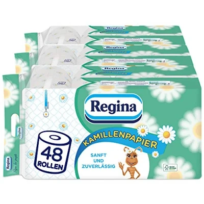 Bild av Regina 405870 Toalettpapper, 48 St, Vit