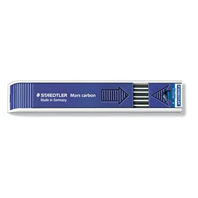 Bild av Staedtler 200 B ST Mars carbon Zeichenmine 12 Stück Etui,