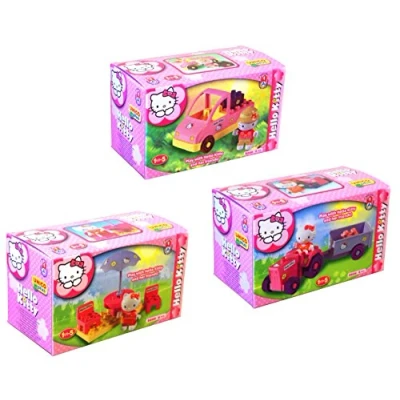 Bild av Unico Plus 8666 00HK Hello Kitty displayfigurer (sorterat, motiv slumpmässigt från de 3 på bilden)