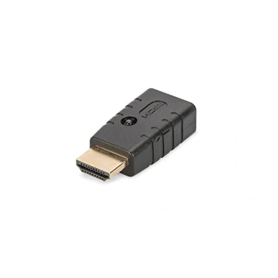 Bild av DIGITUS 4K HDMI EDID Emulator UltraHD 4k/60Hz för extender, strömbrytare, splitters, matrisswitchar Klonfunktion HDCP 2.2, HDR Svart