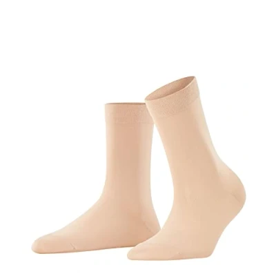 Bild av FALKE Dam bomull touch tunn enfärgad 1 par strumpor, Beige (Ginger 4029), 3538, (ingefära 4029)