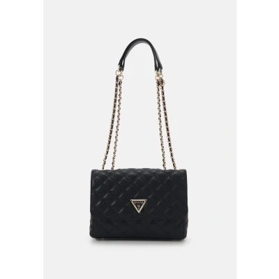 Bild av Guess Giully Convertible Axelremsväska, Storlek: One Size, Black