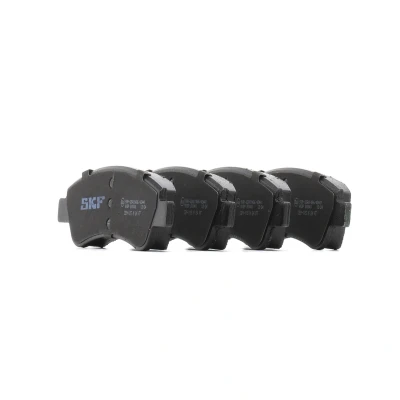 Bild av SKF VKBP 80040 Jeu de plaquettes frein non préparé pour indicateur d&#039;usure avec accessoires PEUGEOT: 207 3/5 portes, 2008 Break, 208 I portes