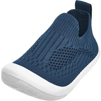 Bild av Playshoes pojkar unisex barn fritidssko sneakers, Marin stickad, 26 EU, EU