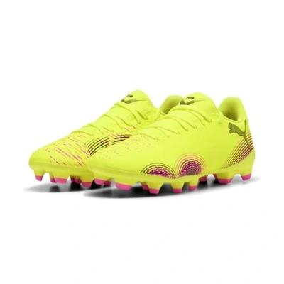 Bild av Puma Future 8 PLAY Fotbollsskor för konstgräs, Storlek: 41, Yellow alert/blacksun struck Textil/syntet