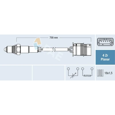 Bild av FAE 77760 Sonde lambda BMW: 1 3 portes, Berline, Touring