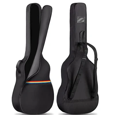 Bild av CAHAYA Gitarrskydd akustisk gitarr dammskydd mjuk gitarrväska Gig Bag P, flerfärgad, 41 Zoll, Akustiskt gitarrfodral