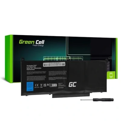 Bild av Green Cell 02X39G 0DM3WC 0DWX9J 0MYJ96 0V4940 2X39G DM3WC DWX9J F3YGT MYJ96 V4940 batteri för Dell laptop (7200 mAh 7,6 V svart)