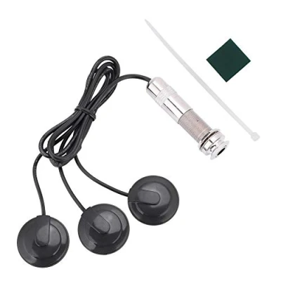 Bild av Dilwe Gitarrpickup, Piezo Pickup Givare för akustisk gitarr ukulele mandolin instrument
