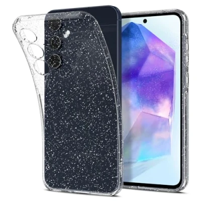 Bild av Spigen Liquid crystal Glitter quartz Samsung Galaxy A55