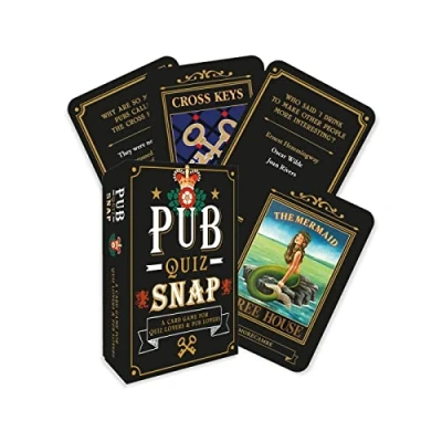 Bild av Pub quiz Snap: A Card Game for and lovers: 2+ players play Snap or the Memory Games night fun adults