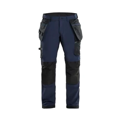 Bild av HANTVERKSBYXA 1522 1645 4 VÄGS STRETCH MARINBLÅ/SVART D116 Beijerbygg Byggmaterial