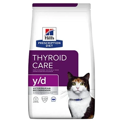 Bild av Prescription Diet y/d Thyroid Care Torrfoder för Katt 3 kg