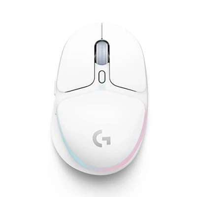 Bild av Logitech G G705 Trådlös Spelmus, Anpassningsbar LIGHTSYNC RGB Belysning, LJUSHASTIGHET, Bluetooth Anslutning, Lätt, PC/Mac/Laptop Vit Dimma