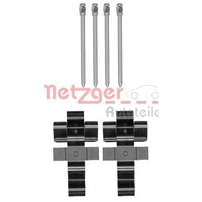 Bild av METZGER 109 1852 Kit d&#039;accessoires, plaquette de frein à disque MINI: 3/5 portes, Clubman