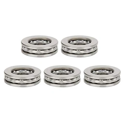 Bild av 5 st 51104 kullager konvex spår flygplan hög precision axiellt lager enkel rullning bricka 20 x 35 10 mm