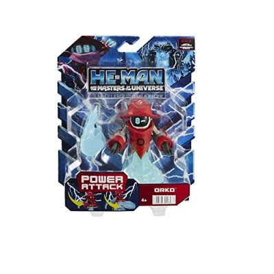 Bild av Masters of the Universe HBL71 He Man and MOTU actionfigurer baserade på den animerade serien för återskapande, rörliga stridsfigurer, gåva barn från 4 år