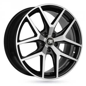 Bild av Racer Element Shiny Black Machined Face 9x19 5/112 ET49 B66