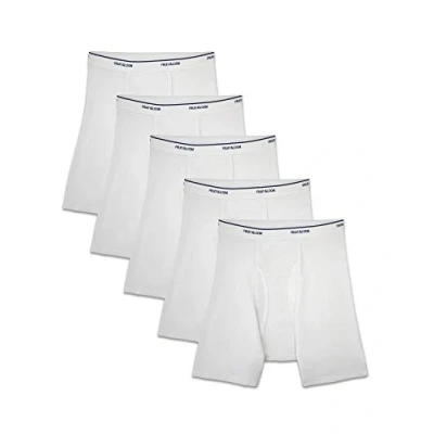 Bild av Fruit of the Loom Coolzone boxershorts för män (5 pack), Vitt, L