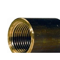 Bild av Muff, invändig gänga, gul. Storlek Gänga G: G40